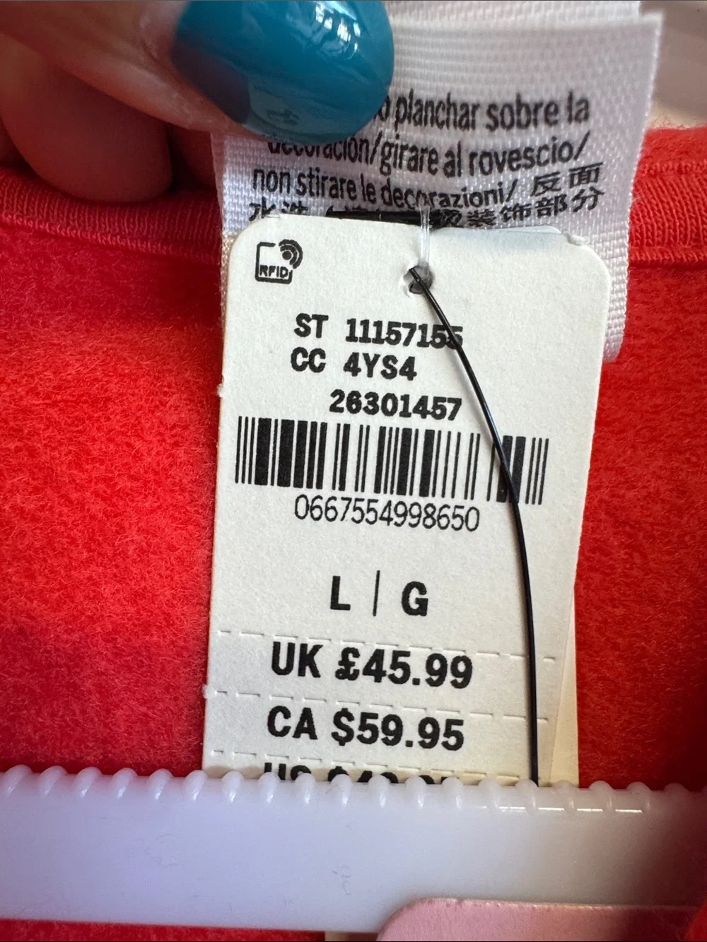 PINK Victoria's Secret Red Full-Zip Hooded Jacket with Black Logo